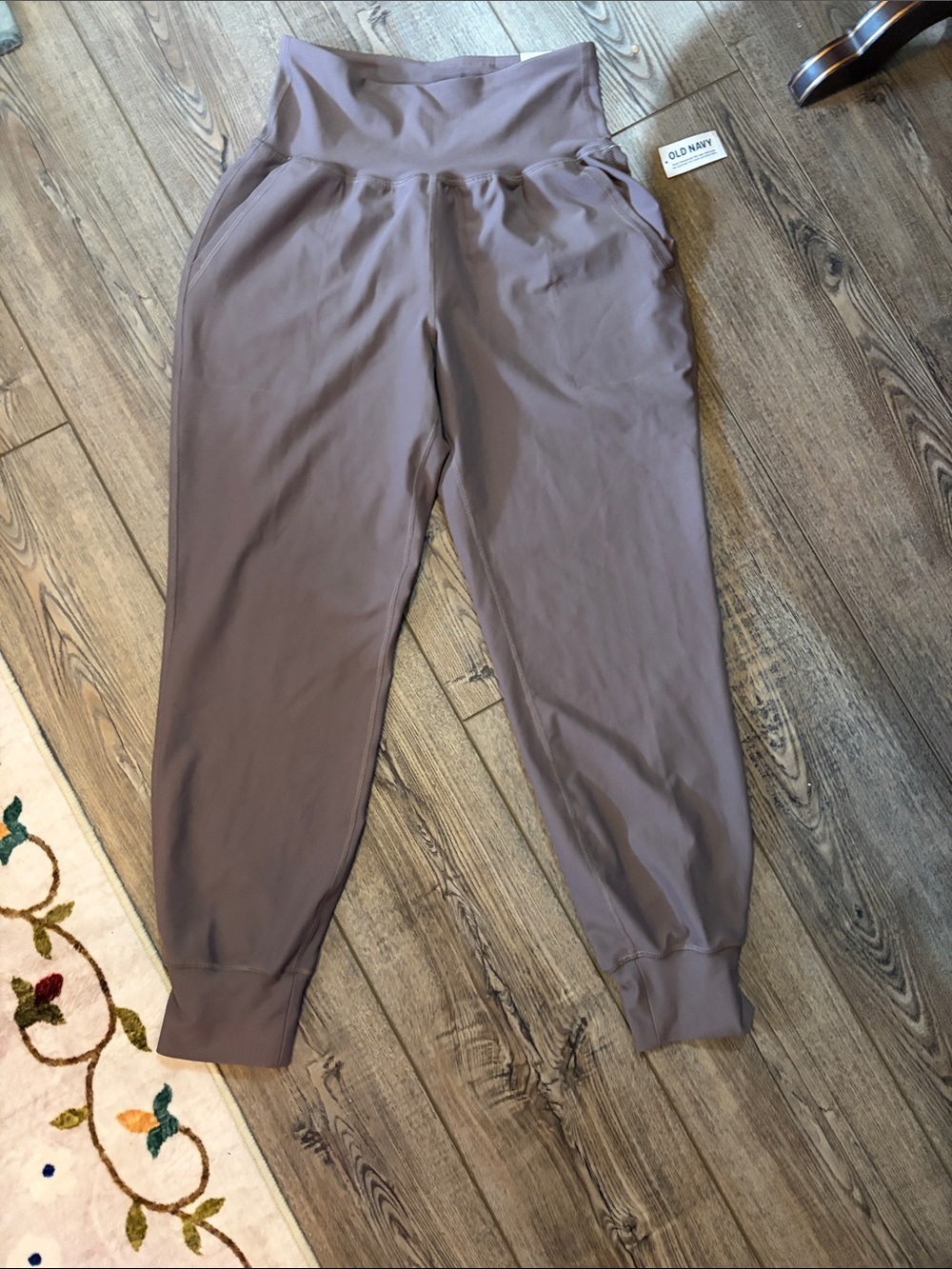 Old Navy Mauve High-Rise Jogger Pants